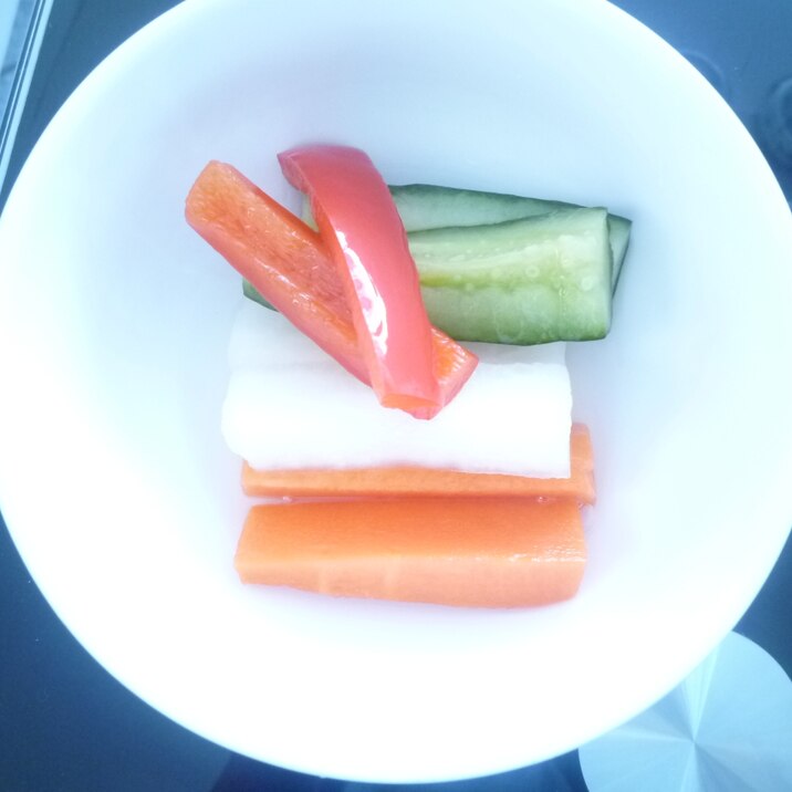 4色野菜の漬物
